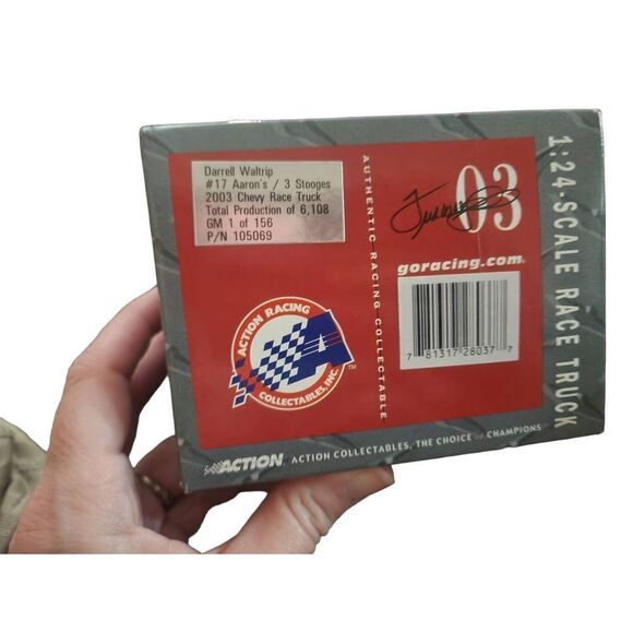 Action Darrell Waltrip 3 stooges/ Aarons 2003 truck 1 of 156 PN 105069 - Picture 2 of 9